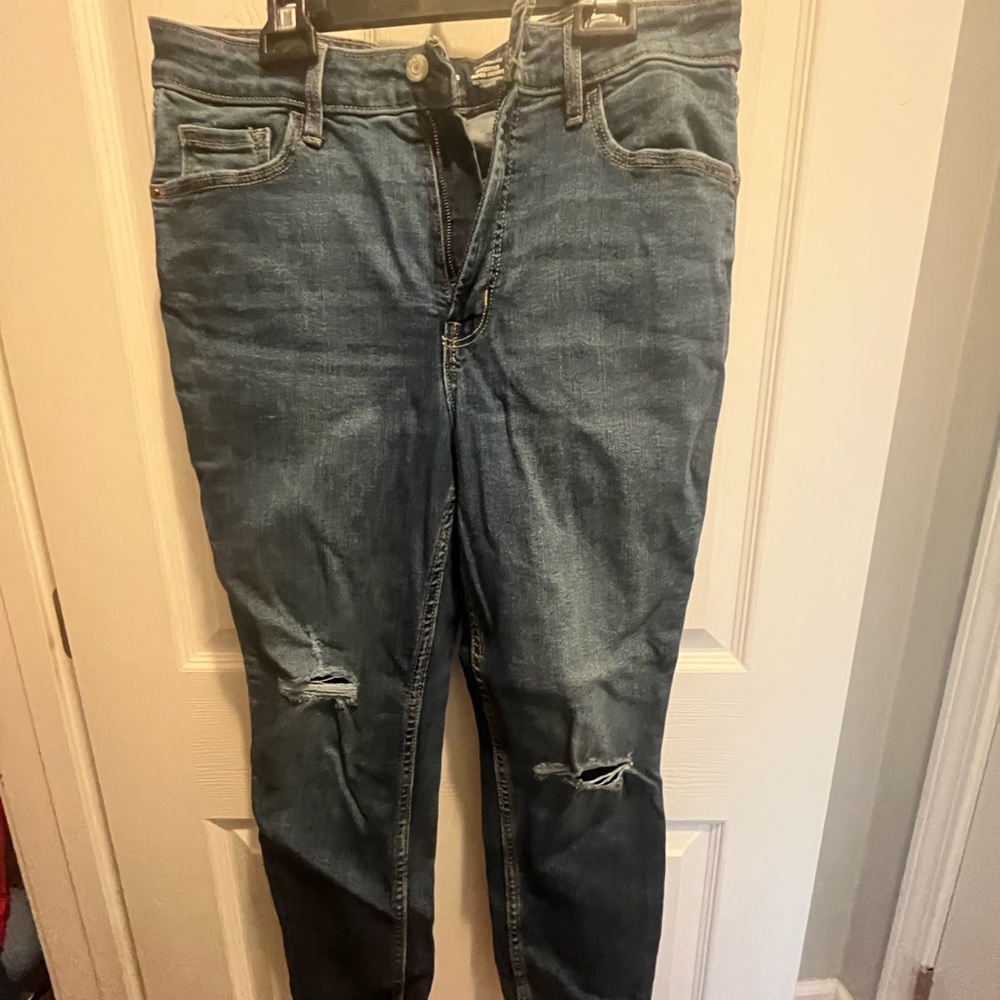 Old Navy Size 12 Extra High-Rise Rockstar Super Skinny Jeans